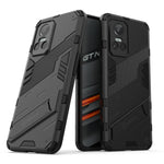 Punk Armor 2 in 1 PC + custodia per telefono antiurto in TPU con supporto invisibile, For Realme GT Neo3 5G China, For Samsung Galaxy A23