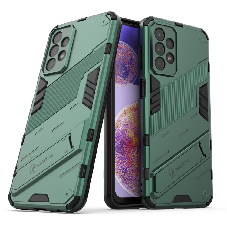 Punk Armor 2 in 1 PC + custodia per telefono antiurto in TPU con supporto invisibile, For Realme GT Neo3 5G China, For Samsung Galaxy A23