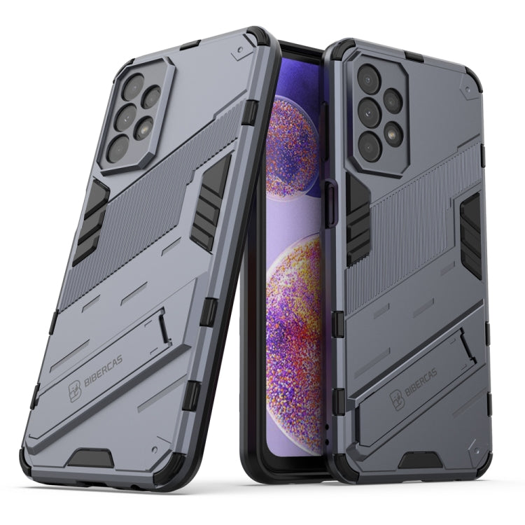 Punk Armor 2 in 1 PC + custodia per telefono antiurto in TPU con supporto invisibile, For Realme GT Neo3 5G China, For Samsung Galaxy A23
