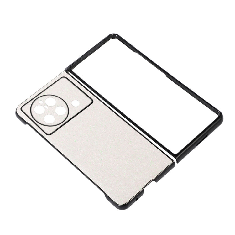 Custodia per telefono in PU con polvere glitterata con foro preciso, For vivo X Fold