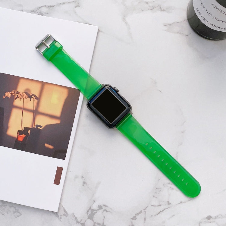 Cinturino silicone trasparente per Apple Watch