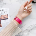 Cinturino silicone trasparente per Apple Watch