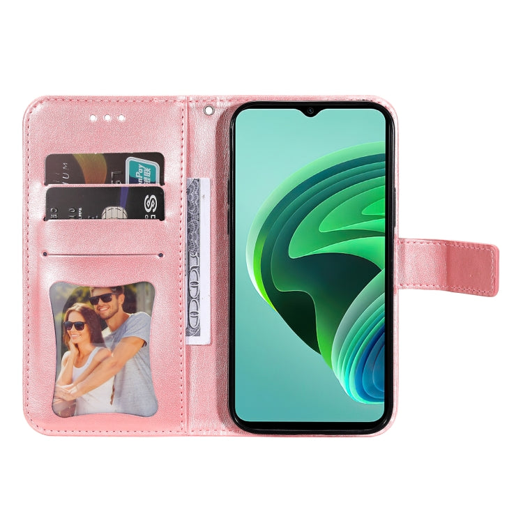 Custodia in pelle Flip orizzontale con motivo a fiori a 7 petali, For Xiaomi Redmi Note 11E/Redmi 10 Prime+ 5G, For Huawei Nova 9 Pro/Honor 50 Pro, For Infinix Hot 11, For Infinix Note 11