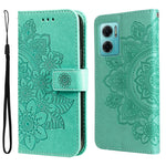 Custodia in pelle Flip orizzontale con motivo a fiori a 7 petali, For Xiaomi Redmi Note 11E/Redmi 10 Prime+ 5G, For Huawei Nova 9 Pro/Honor 50 Pro, For Infinix Hot 11, For Infinix Note 11