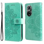 Custodia in pelle Flip orizzontale con motivo a fiori a 7 petali, For Xiaomi Redmi Note 11E/Redmi 10 Prime+ 5G, For Huawei Nova 9 Pro/Honor 50 Pro, For Infinix Hot 11, For Infinix Note 11