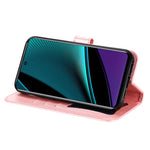 Custodia in pelle Flip orizzontale con motivo a fiori a 7 petali, For Infinix Note 11 Pro/Note 11s, For OPPO Realme C35, For OPPO Reno7 SE 5G, For OPPO Reno7 Z/A96 5G/OnePlus Nord N20 5G