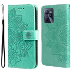 Custodia in pelle Flip orizzontale con motivo a fiori a 7 petali, For Infinix Note 11 Pro/Note 11s, For OPPO Realme C35, For OPPO Reno7 SE 5G, For OPPO Reno7 Z/A96 5G/OnePlus Nord N20 5G