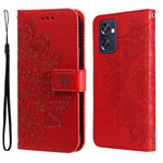 Custodia in pelle Flip orizzontale con motivo a fiori a 7 petali, For Infinix Note 11 Pro/Note 11s, For OPPO Realme C35, For OPPO Reno7 SE 5G, For OPPO Reno7 Z/A96 5G/OnePlus Nord N20 5G