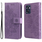 Custodia in pelle Flip orizzontale con motivo a fiori a 7 petali, For Infinix Note 11 Pro/Note 11s, For OPPO Realme C35, For OPPO Reno7 SE 5G, For OPPO Reno7 Z/A96 5G/OnePlus Nord N20 5G