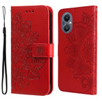 Custodia in pelle Flip orizzontale con motivo a fiori a 7 petali, For Infinix Note 11 Pro/Note 11s, For OPPO Realme C35, For OPPO Reno7 SE 5G, For OPPO Reno7 Z/A96 5G/OnePlus Nord N20 5G