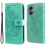 Custodia in pelle Flip orizzontale con motivo a fiori a 7 petali, For Infinix Note 11 Pro/Note 11s, For OPPO Realme C35, For OPPO Reno7 SE 5G, For OPPO Reno7 Z/A96 5G/OnePlus Nord N20 5G