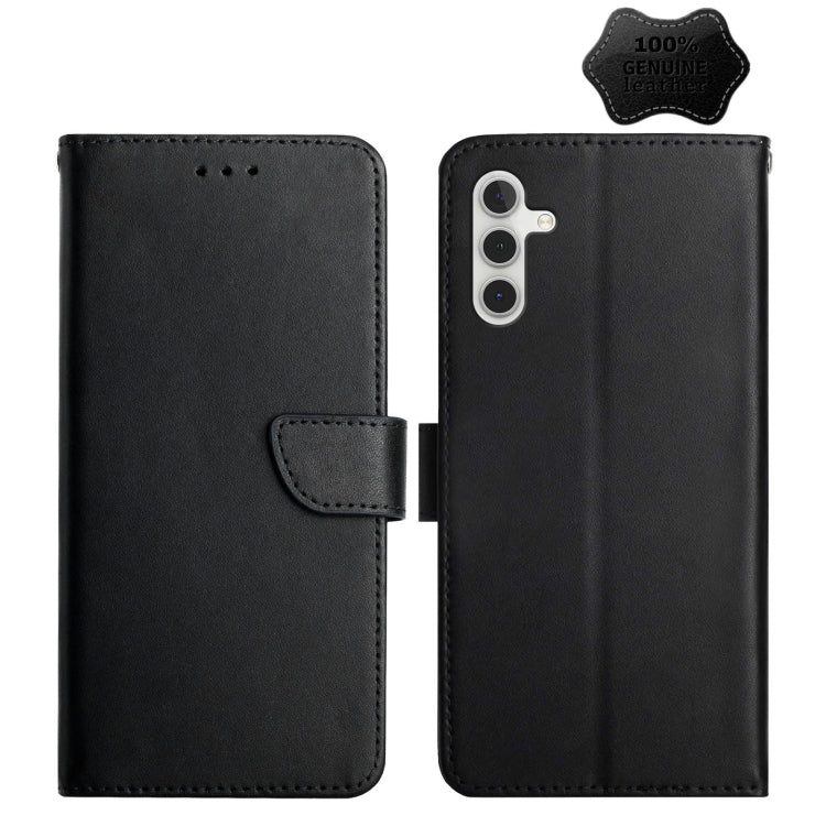 Custodia per telefono flip orizzontale in vera pelle a prova di impronte digitali, For Samsung Galaxy A10s, For Samsung Galaxy A12, For Samsung Galaxy A13 5G, For Samsung Galaxy A20 / A30, For Samsung Galaxy A20e, For Samsung Galaxy A20s               ...