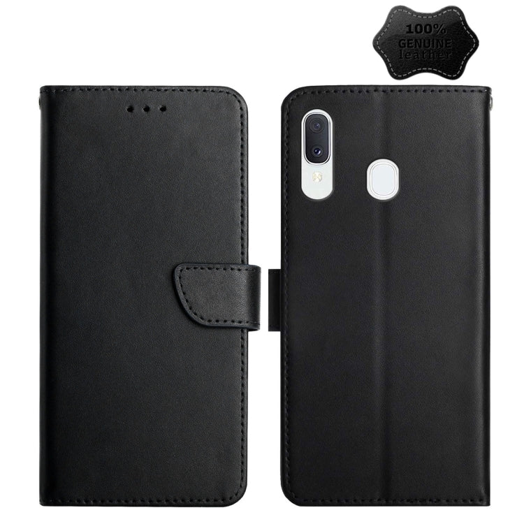 Custodia per telefono flip orizzontale in vera pelle a prova di impronte digitali, For Samsung Galaxy A10s, For Samsung Galaxy A12, For Samsung Galaxy A13 5G, For Samsung Galaxy A20 / A30, For Samsung Galaxy A20e, For Samsung Galaxy A20s               ...