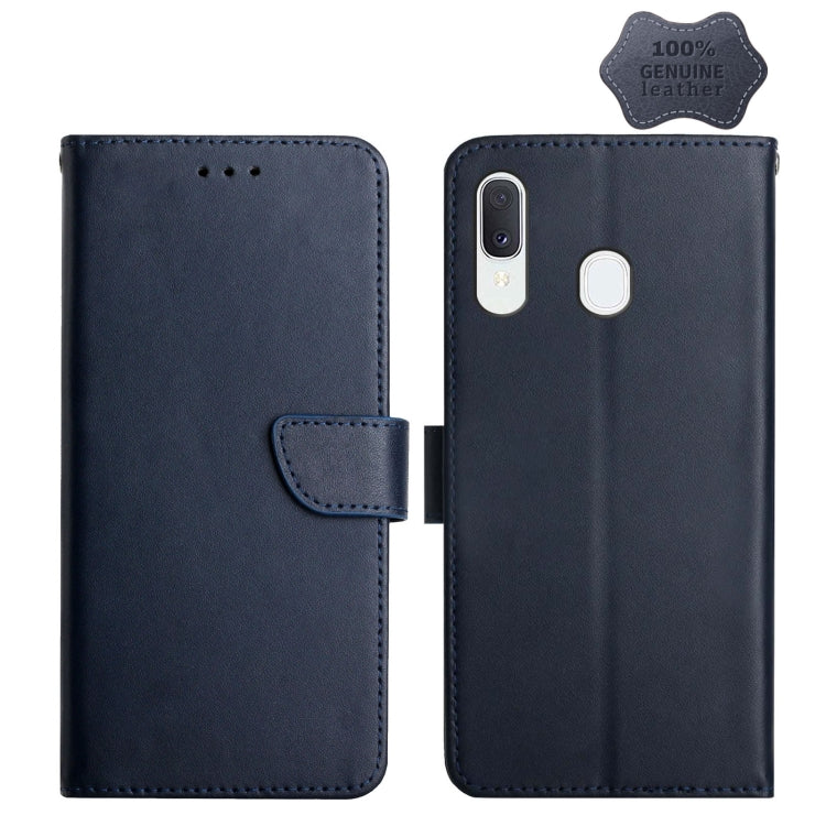 Custodia per telefono flip orizzontale in vera pelle a prova di impronte digitali, For Samsung Galaxy A10s, For Samsung Galaxy A12, For Samsung Galaxy A13 5G, For Samsung Galaxy A20 / A30, For Samsung Galaxy A20e, For Samsung Galaxy A20s               ...