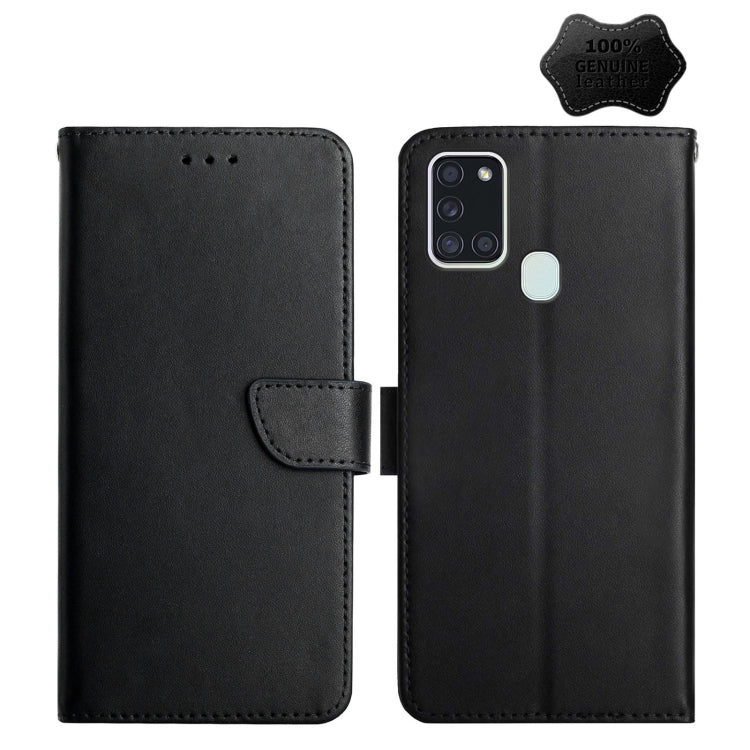 Custodia per telefono flip orizzontale in vera pelle a prova di impronte digitali, For Samsung Galaxy A10s, For Samsung Galaxy A12, For Samsung Galaxy A13 5G, For Samsung Galaxy A20 / A30, For Samsung Galaxy A20e, For Samsung Galaxy A20s               ...