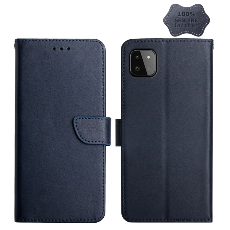 Custodia per telefono flip orizzontale in vera pelle a prova di impronte digitali, For Samsung Galaxy A10s, For Samsung Galaxy A12, For Samsung Galaxy A13 5G, For Samsung Galaxy A20 / A30, For Samsung Galaxy A20e, For Samsung Galaxy A20s               ...