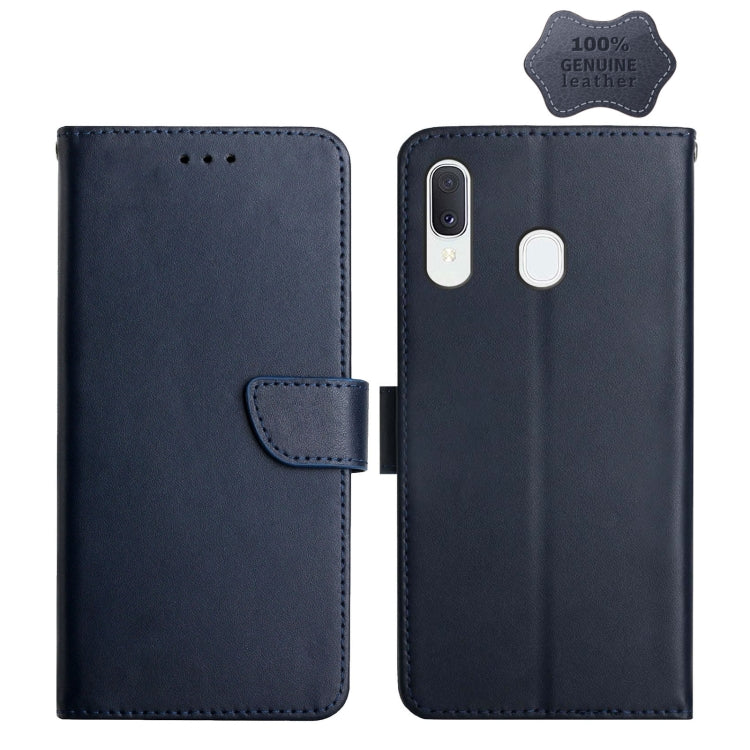 Custodia per telefono flip orizzontale in vera pelle a prova di impronte digitali, For Samsung Galaxy A40, For Samsung Galaxy A41, For Samsung Galaxy A42 5G, For Samsung Galaxy A50, For Samsung Galaxy A51, For Samsung Galaxy A51 5G, For Samsung Galaxy ...
