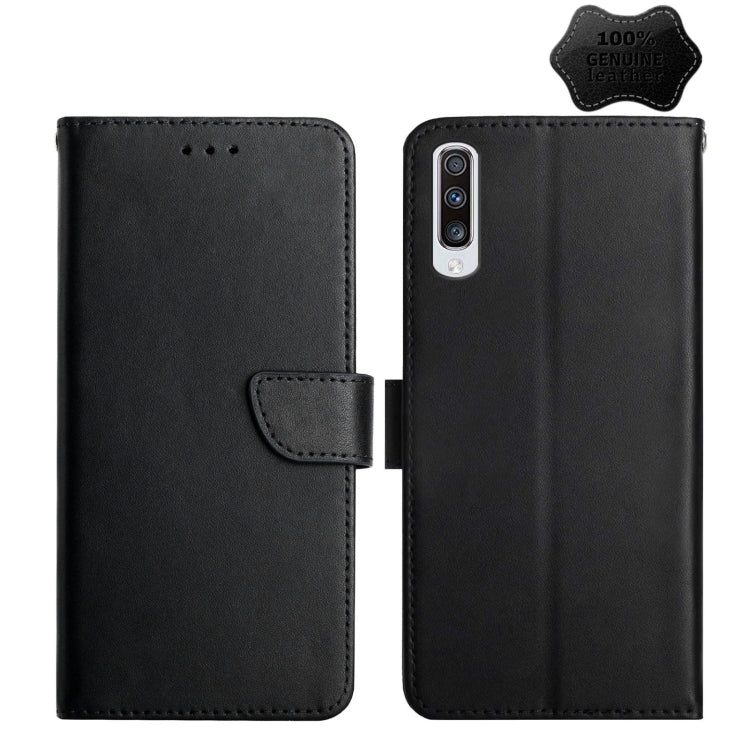 Custodia per telefono flip orizzontale in vera pelle a prova di impronte digitali, For Samsung Galaxy A40, For Samsung Galaxy A41, For Samsung Galaxy A42 5G, For Samsung Galaxy A50, For Samsung Galaxy A51, For Samsung Galaxy A51 5G, For Samsung Galaxy ...