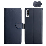 Custodia per telefono flip orizzontale in vera pelle a prova di impronte digitali, For Samsung Galaxy A40, For Samsung Galaxy A41, For Samsung Galaxy A42 5G, For Samsung Galaxy A50, For Samsung Galaxy A51, For Samsung Galaxy A51 5G, For Samsung Galaxy ...