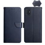Custodia per telefono flip orizzontale in vera pelle a prova di impronte digitali, For Samsung Galaxy A40, For Samsung Galaxy A41, For Samsung Galaxy A42 5G, For Samsung Galaxy A50, For Samsung Galaxy A51, For Samsung Galaxy A51 5G, For Samsung Galaxy ...