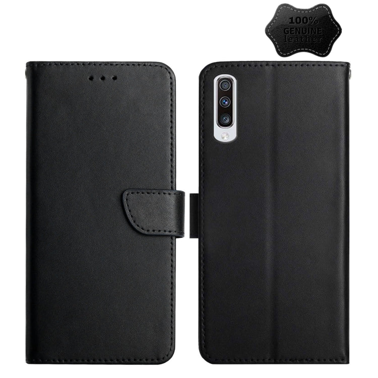 Custodia per telefono flip orizzontale in vera pelle a prova di impronte digitali, For Samsung Galaxy A40, For Samsung Galaxy A41, For Samsung Galaxy A42 5G, For Samsung Galaxy A50, For Samsung Galaxy A51, For Samsung Galaxy A51 5G, For Samsung Galaxy ...