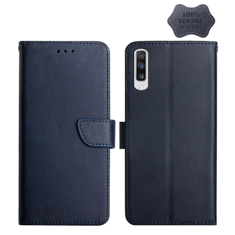 Custodia per telefono flip orizzontale in vera pelle a prova di impronte digitali, For Samsung Galaxy A40, For Samsung Galaxy A41, For Samsung Galaxy A42 5G, For Samsung Galaxy A50, For Samsung Galaxy A51, For Samsung Galaxy A51 5G, For Samsung Galaxy ...