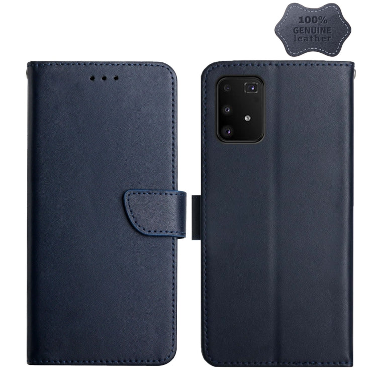 Custodia per telefono flip orizzontale in vera pelle a prova di impronte digitali, For Samsung Galaxy A91, For Samsung Galaxy F52 5G, For Samsung Galaxy J2 Prime, For Samsung Galaxy M10 / A10, For Samsung Galaxy M21 / M30s, For Samsung Galaxy M31      ...