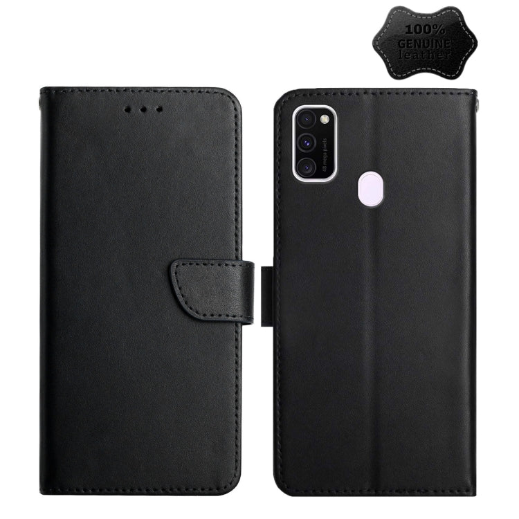Custodia per telefono flip orizzontale in vera pelle a prova di impronte digitali, For Samsung Galaxy A91, For Samsung Galaxy F52 5G, For Samsung Galaxy J2 Prime, For Samsung Galaxy M10 / A10, For Samsung Galaxy M21 / M30s, For Samsung Galaxy M31      ...