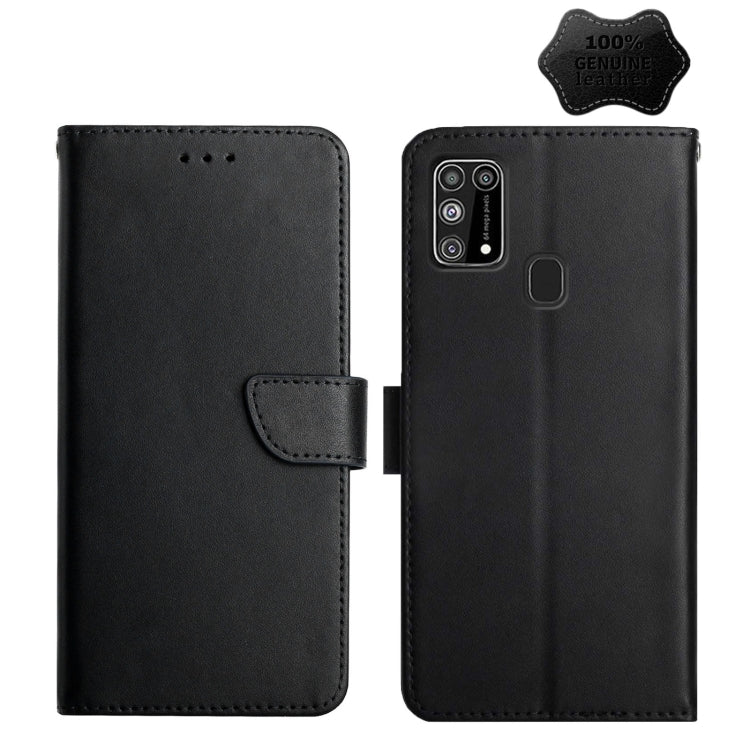 Custodia per telefono flip orizzontale in vera pelle a prova di impronte digitali, For Samsung Galaxy A91, For Samsung Galaxy F52 5G, For Samsung Galaxy J2 Prime, For Samsung Galaxy M10 / A10, For Samsung Galaxy M21 / M30s, For Samsung Galaxy M31      ...