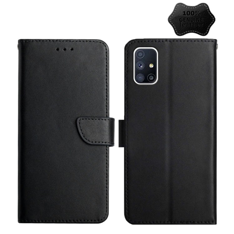 Custodia per telefono flip orizzontale in vera pelle a prova di impronte digitali, For Samsung Galaxy A91, For Samsung Galaxy F52 5G, For Samsung Galaxy J2 Prime, For Samsung Galaxy M10 / A10, For Samsung Galaxy M21 / M30s, For Samsung Galaxy M31      ...