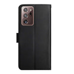 Custodia per telefono flip orizzontale in vera pelle a prova di impronte digitali, For Samsung Galaxy Note20 Ultra, For Samsung Galaxy S10, For Samsung Galaxy S10e, For Samsung Galaxy S10+, For Samsung Galaxy S20, For Samsung Galaxy S20 FE             ...