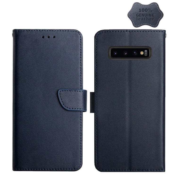 Custodia per telefono flip orizzontale in vera pelle a prova di impronte digitali, For Samsung Galaxy Note20 Ultra, For Samsung Galaxy S10, For Samsung Galaxy S10e, For Samsung Galaxy S10+, For Samsung Galaxy S20, For Samsung Galaxy S20 FE             ...