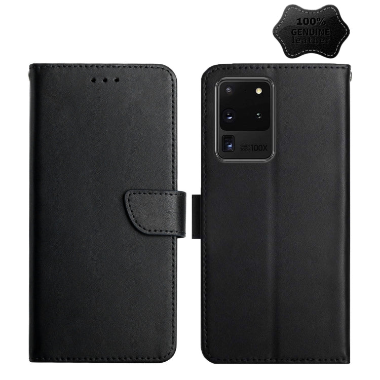 Custodia per telefono flip orizzontale in vera pelle a prova di impronte digitali, For Samsung Galaxy Note20 Ultra, For Samsung Galaxy S10, For Samsung Galaxy S10e, For Samsung Galaxy S10+, For Samsung Galaxy S20, For Samsung Galaxy S20 FE             ...