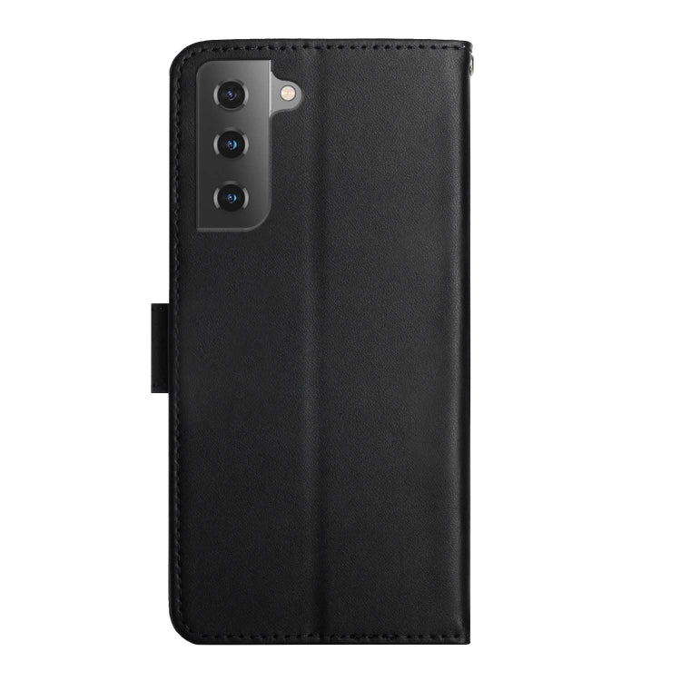 Custodia per telefono flip orizzontale in vera pelle a prova di impronte digitali, For Samsung Galaxy S22 5G, For Samsung Galaxy S22+ 5G, For Samsung Galaxy S22 Ultra 5G