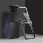Custodia per telefono PC trasparente elettrolitico, For Samsung Galaxy Z Flip3 5G