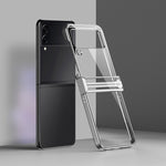 Custodia per telefono PC trasparente elettrolitico, For Samsung Galaxy Z Flip3 5G