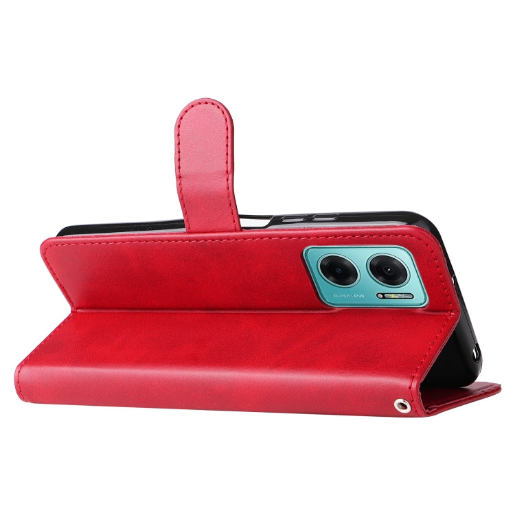 Custodia in pelle flip orizzontale con cerniera Fashion Calf Texture, For Xiaomi Redmi Note 11E, For Huawei Nova 9 Pro/Honor 50 Pro, For vivo Y55 5G/Y75 5G/T1 5G, For OPPO Realme C35