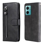 Custodia in pelle flip orizzontale con cerniera Fashion Calf Texture, For Xiaomi Redmi Note 11E, For Huawei Nova 9 Pro/Honor 50 Pro, For vivo Y55 5G/Y75 5G/T1 5G, For OPPO Realme C35