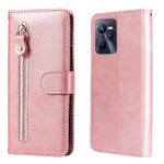 Custodia in pelle flip orizzontale con cerniera Fashion Calf Texture, For Xiaomi Redmi Note 11E, For Huawei Nova 9 Pro/Honor 50 Pro, For vivo Y55 5G/Y75 5G/T1 5G, For OPPO Realme C35