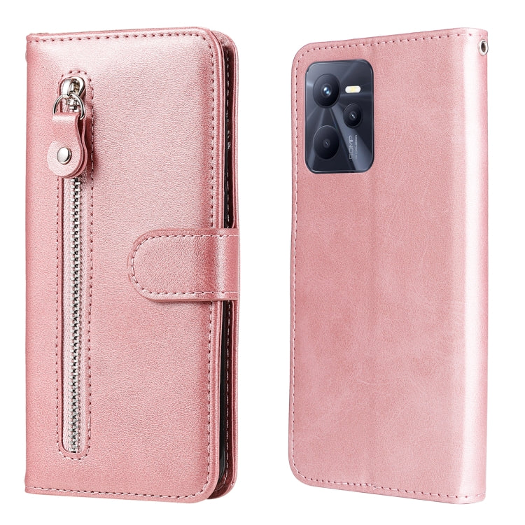 Custodia in pelle flip orizzontale con cerniera Fashion Calf Texture, For Xiaomi Redmi Note 11E, For Huawei Nova 9 Pro/Honor 50 Pro, For vivo Y55 5G/Y75 5G/T1 5G, For OPPO Realme C35
