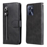 Custodia in pelle flip orizzontale con cerniera Fashion Calf Texture, For Xiaomi Redmi Note 11E, For Huawei Nova 9 Pro/Honor 50 Pro, For vivo Y55 5G/Y75 5G/T1 5G, For OPPO Realme C35
