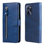 Custodia in pelle flip orizzontale con cerniera Fashion Calf Texture, For Xiaomi Redmi Note 11E, For Huawei Nova 9 Pro/Honor 50 Pro, For vivo Y55 5G/Y75 5G/T1 5G, For OPPO Realme C35