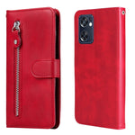 Custodia in pelle flip orizzontale con cerniera Fashion Calf Texture, For OPPO Reno7 SE 5G, For OPPO Reno7 Z/A96 5G/OnePlus Nord N20 5G