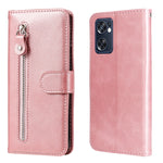 Custodia in pelle flip orizzontale con cerniera Fashion Calf Texture, For OPPO Reno7 SE 5G, For OPPO Reno7 Z/A96 5G/OnePlus Nord N20 5G