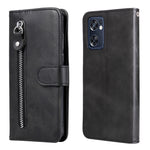 Custodia in pelle flip orizzontale con cerniera Fashion Calf Texture, For OPPO Reno7 SE 5G, For OPPO Reno7 Z/A96 5G/OnePlus Nord N20 5G