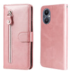 Custodia in pelle flip orizzontale con cerniera Fashion Calf Texture, For OPPO Reno7 SE 5G, For OPPO Reno7 Z/A96 5G/OnePlus Nord N20 5G