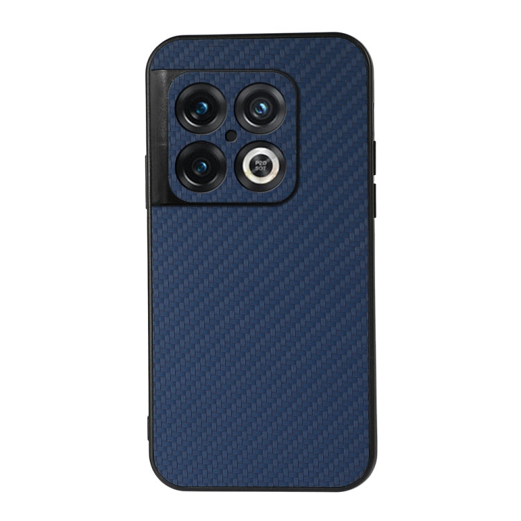 Custodia per telefono in PU con trama in fibra di carbonio con foro preciso, For OnePlus 10 Pro, For Google Pixel 7, For Google Pixel 7 Pro, For Samsung Galaxy A73 5G