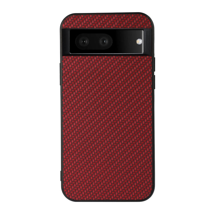 Custodia per telefono in PU con trama in fibra di carbonio con foro preciso, For OnePlus 10 Pro, For Google Pixel 7, For Google Pixel 7 Pro, For Samsung Galaxy A73 5G
