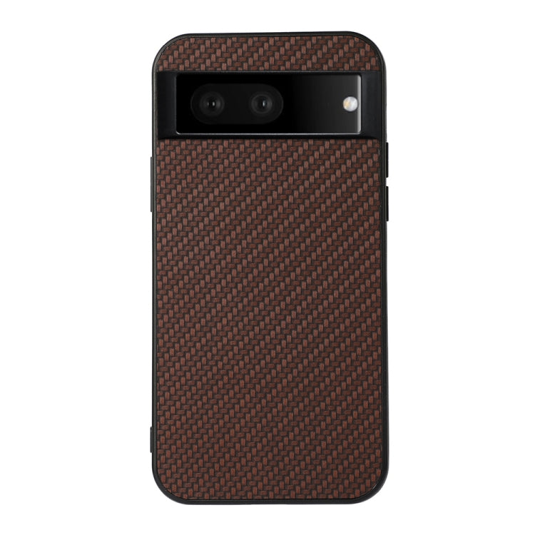 Custodia per telefono in PU con trama in fibra di carbonio con foro preciso, For OnePlus 10 Pro, For Google Pixel 7, For Google Pixel 7 Pro, For Samsung Galaxy A73 5G