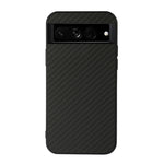 Custodia per telefono in PU con trama in fibra di carbonio con foro preciso, For OnePlus 10 Pro, For Google Pixel 7, For Google Pixel 7 Pro, For Samsung Galaxy A73 5G